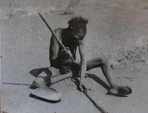 Aborigines in Hermannsburg